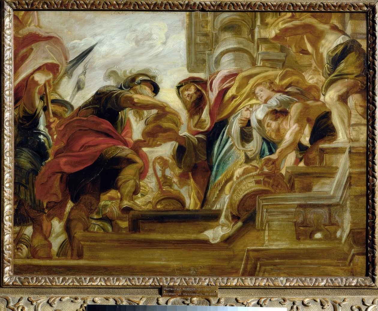 Setkání Abraháma a Melchisedecha od Peter Paul Rubens