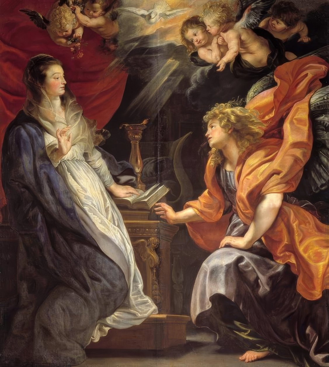 Zvěstování Marii od Peter Paul Rubens