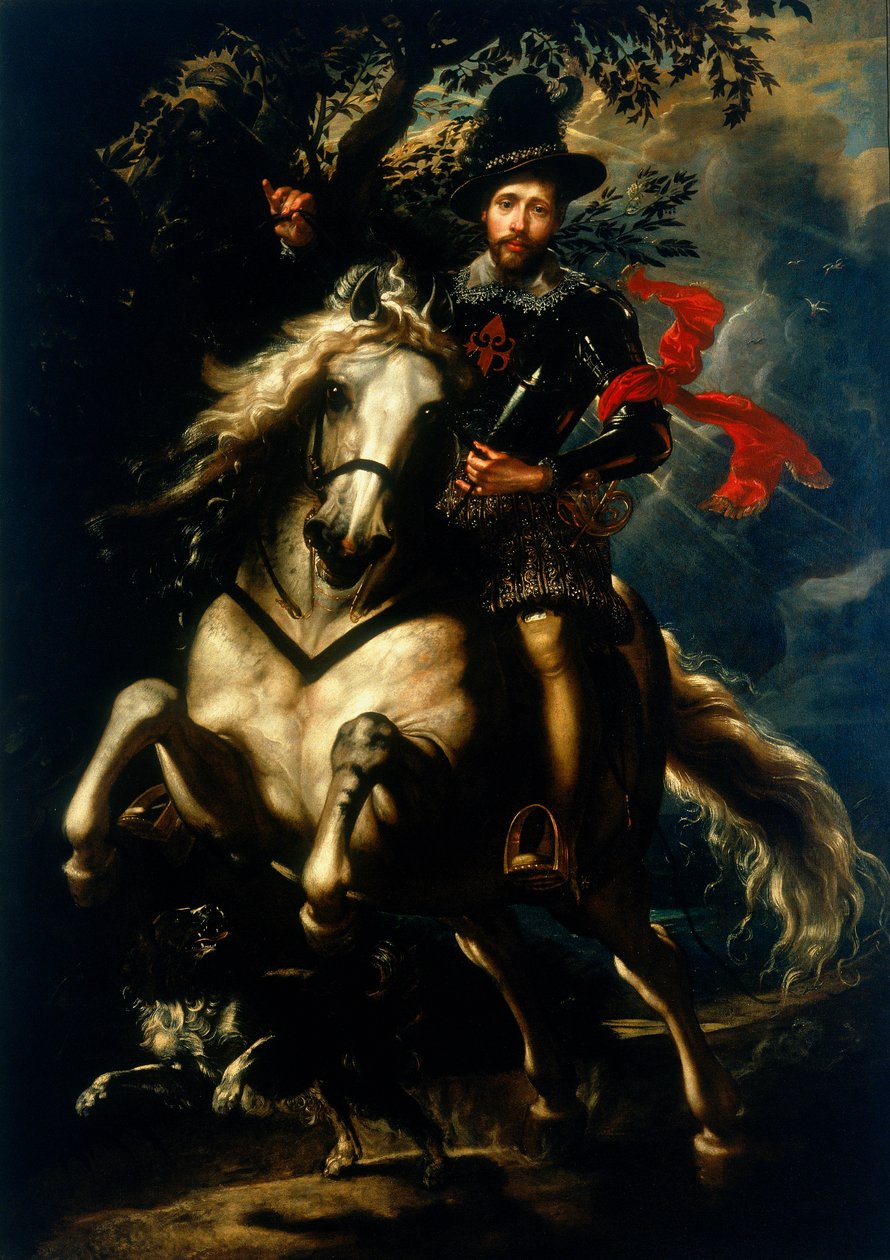 Jezdecký portrét Gio Carlo Doria od Peter Paul Rubens