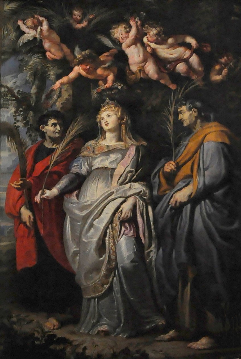 Flavia Domitilla van Terracina od Peter Paul Rubens