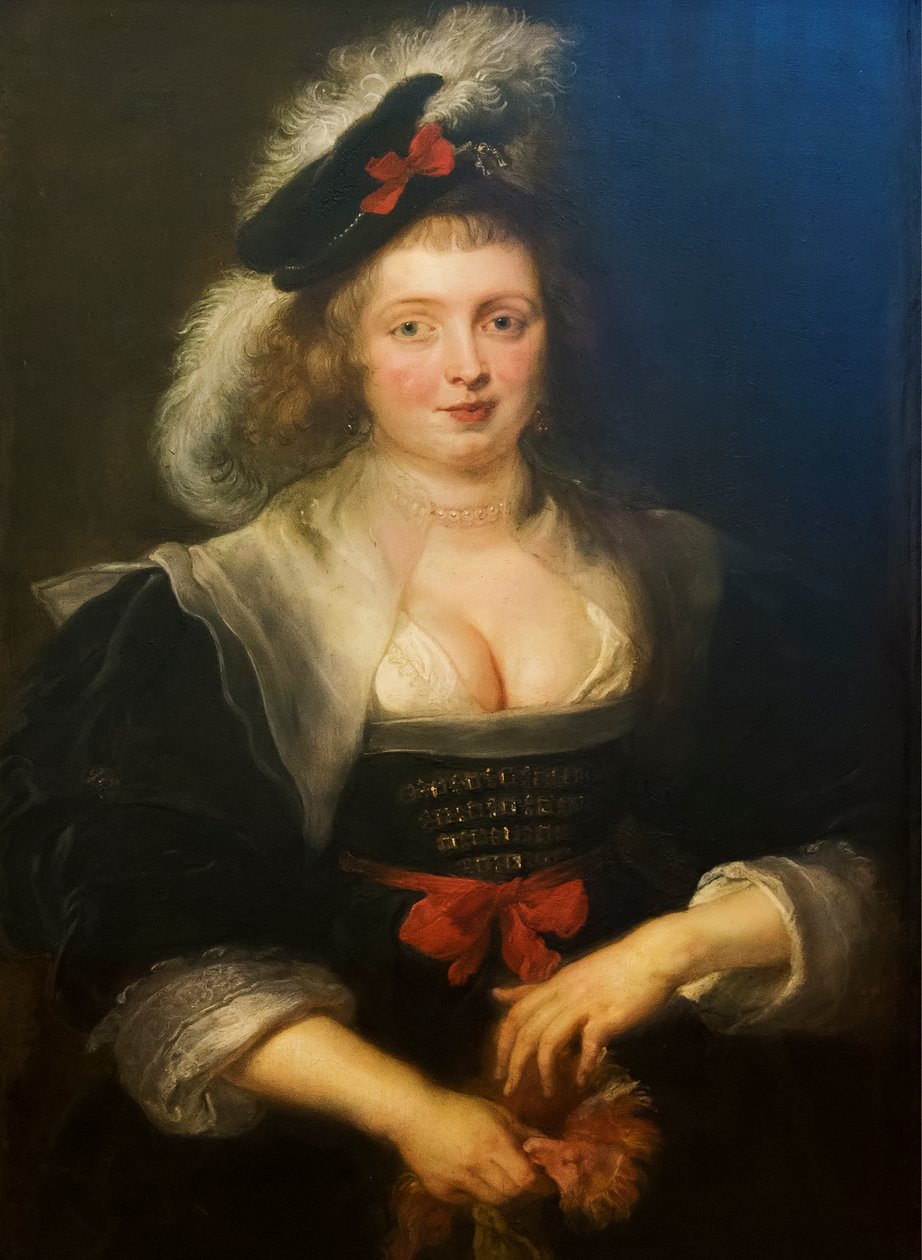 Hélène Fourment s rukavicí od Peter Paul Rubens