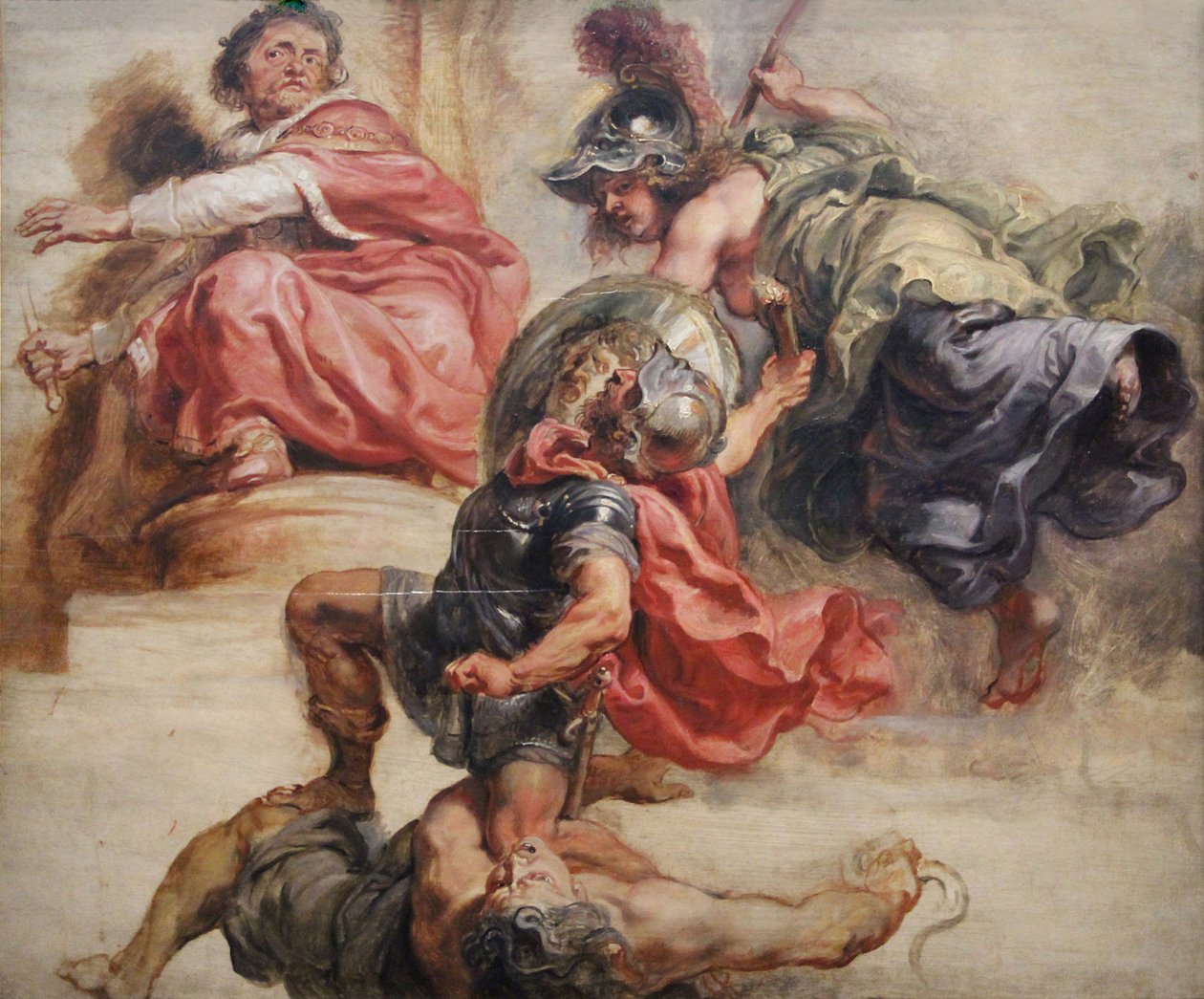 Moudrost vítězí nad válkou a svárem od Peter Paul Rubens
