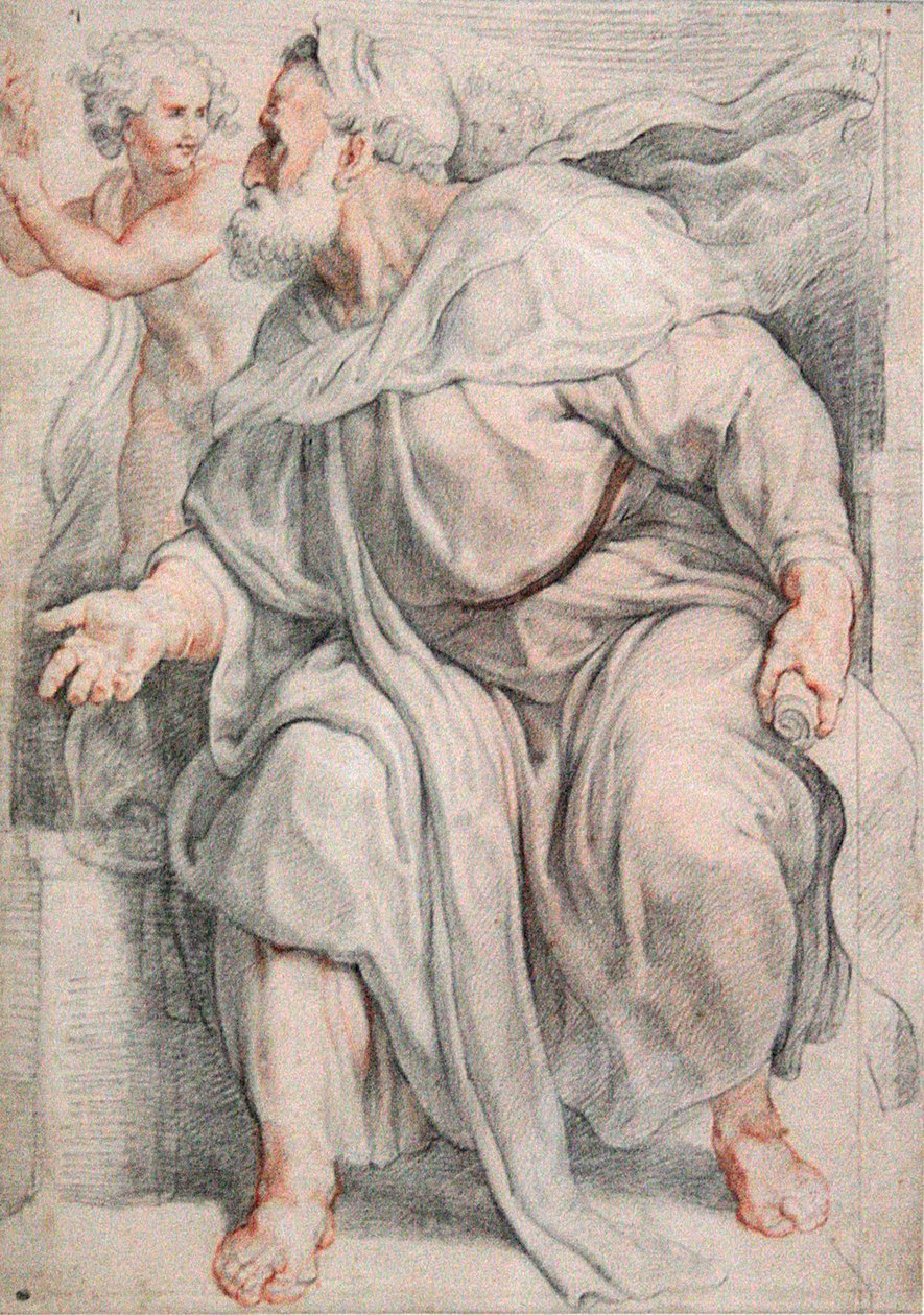 Prorok Ezechiel od Peter Paul Rubens