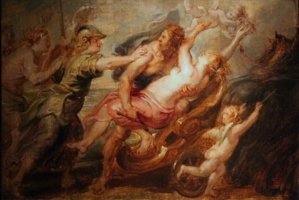 Únos Proserpine od Peter Paul Rubens