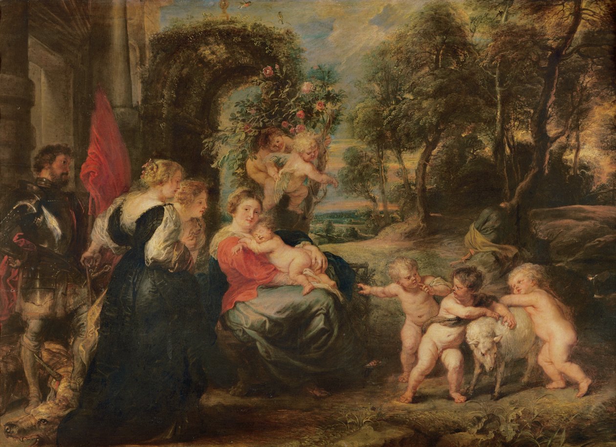 Madonna a dítě od Peter Paul Rubens