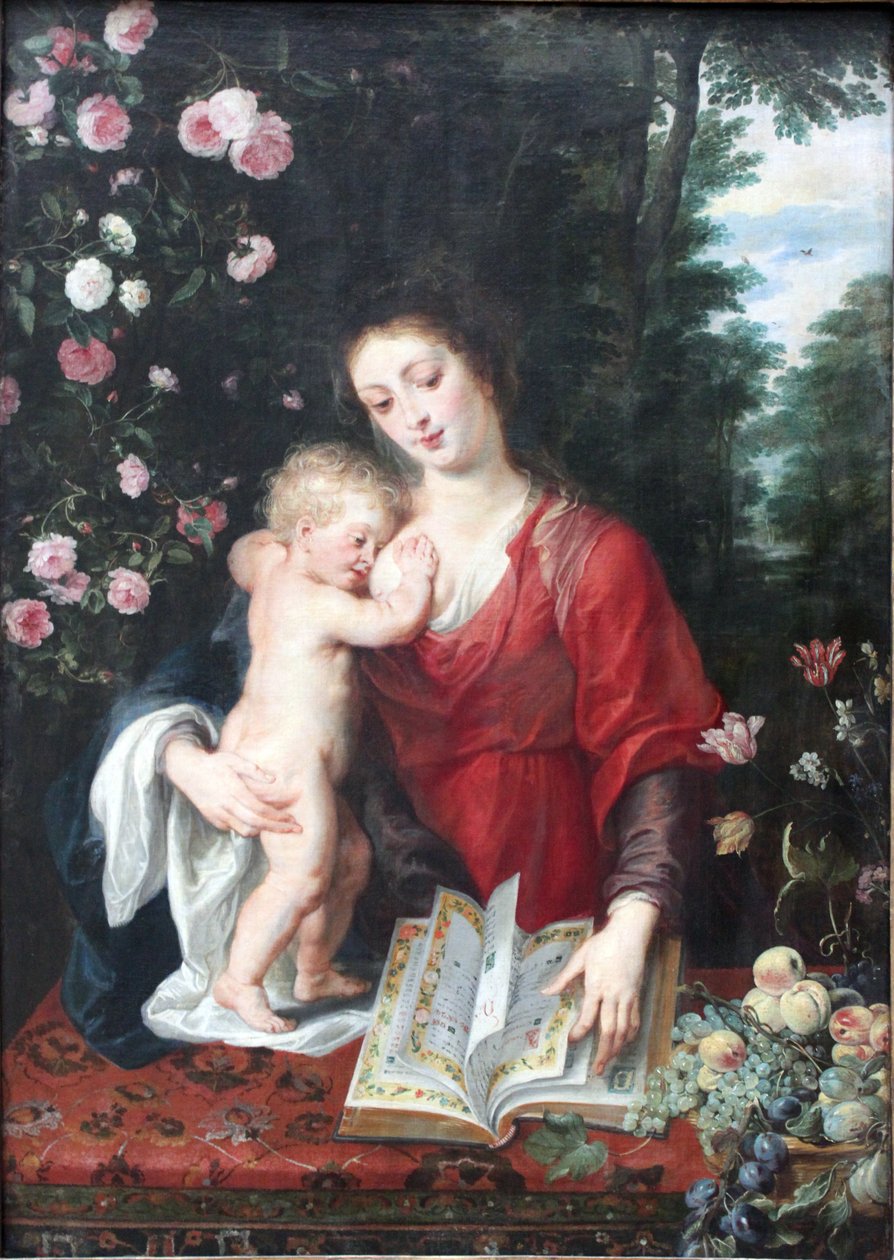 Madonna a dítě od Peter Paul Rubens