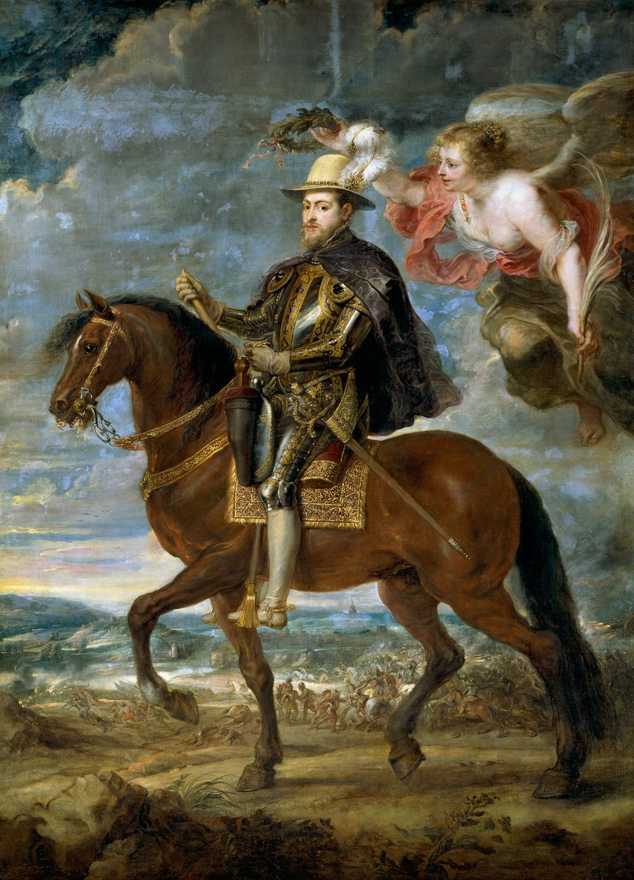 Portrét Filipa II Španělska od Peter Paul Rubens