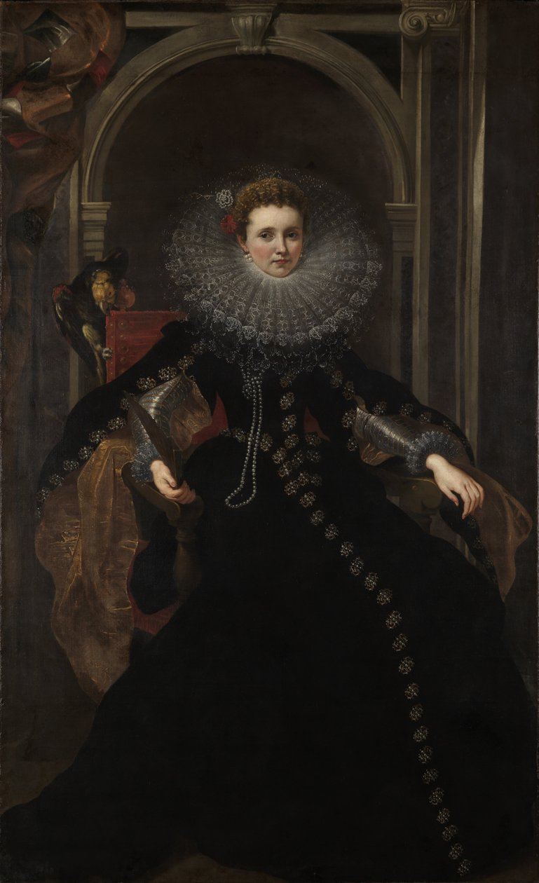 Předpokládaný portrét Marchesa Veronica od Peter Paul Rubens