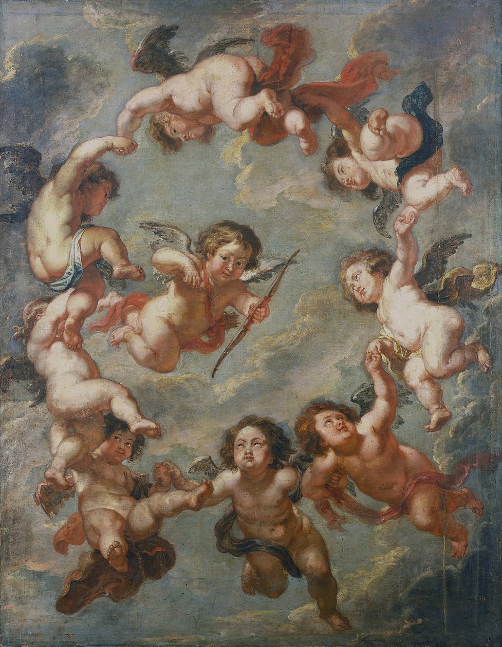 Putti- stropní dekorace od Peter Paul Rubens