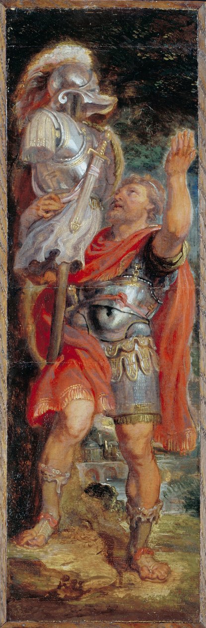 Romulus připravuje trofej od Peter Paul Rubens