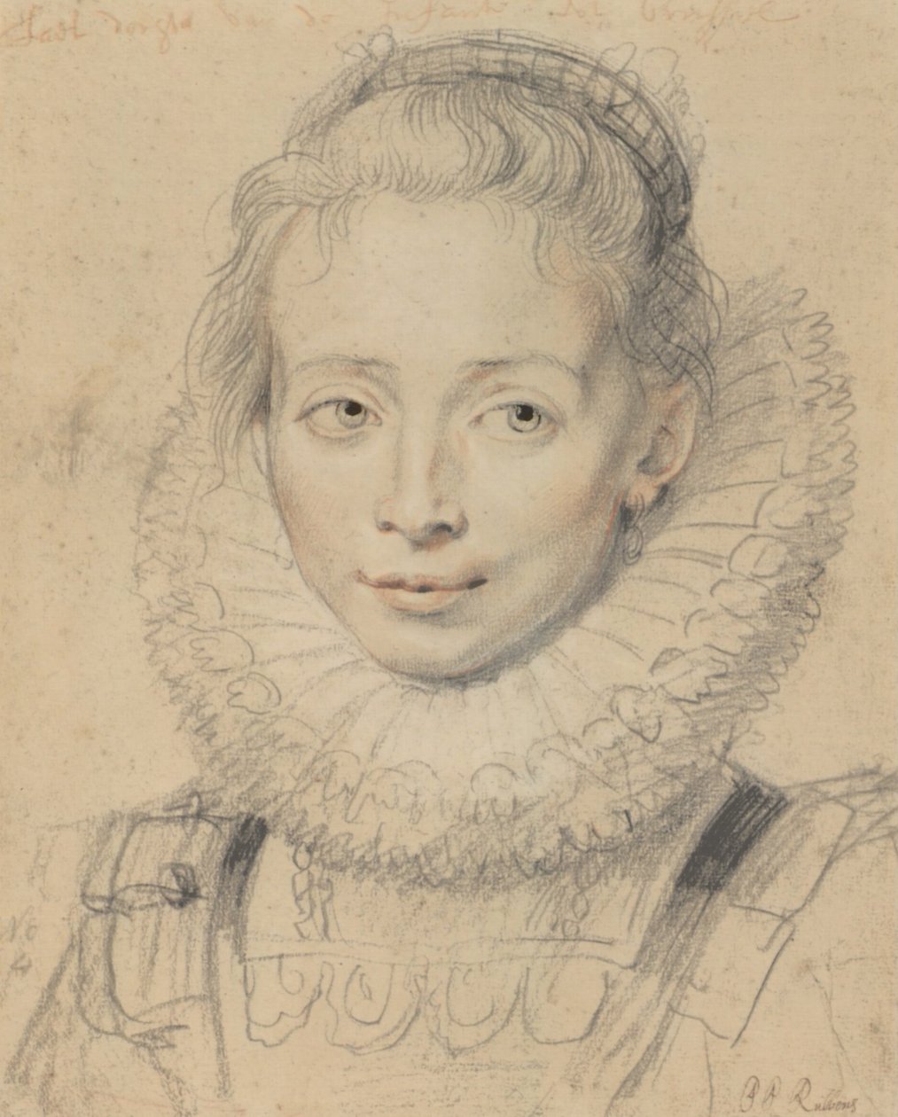 Rubensova dcera Clara Serena od Peter Paul Rubens