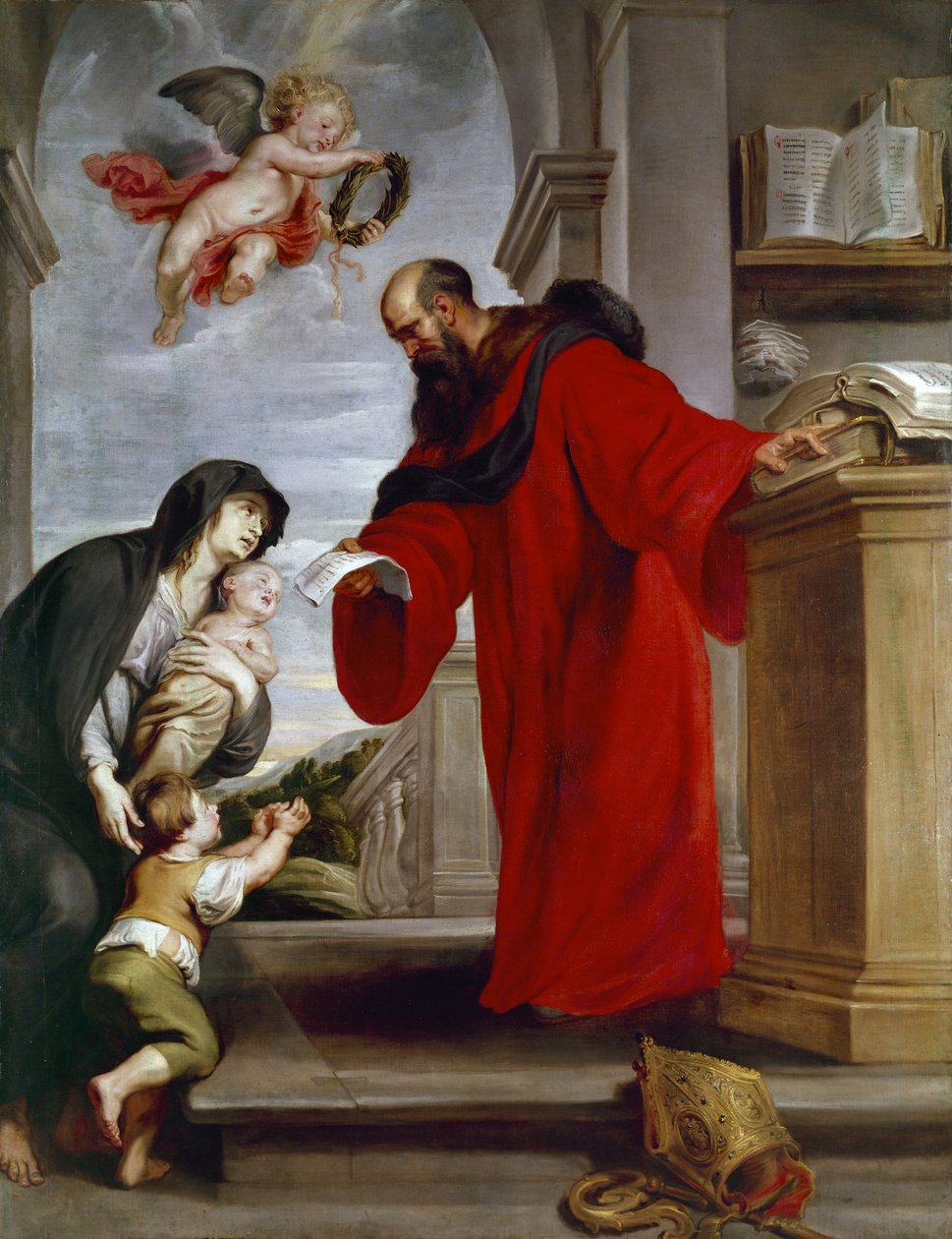 Saint Ives z Treguier, 1615 od Peter Paul Rubens
