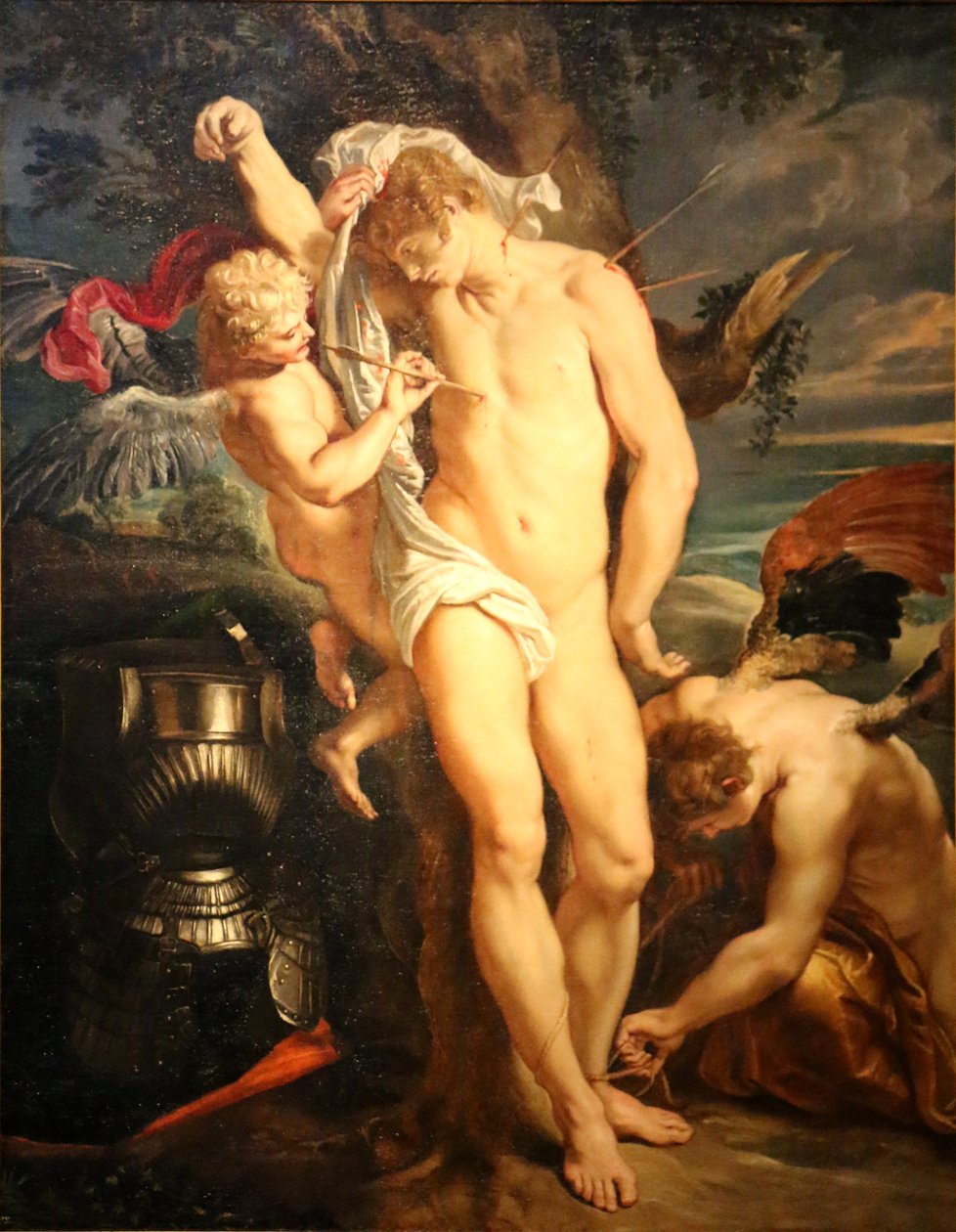 Svatý sebastiane od Peter Paul Rubens