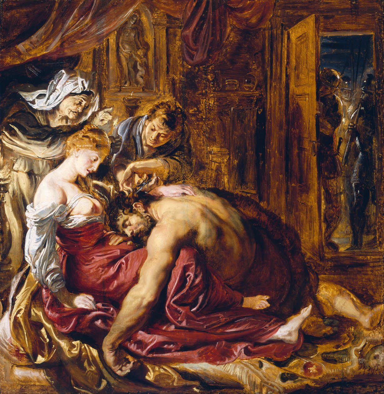 Samson a Delilah od Peter Paul Rubens