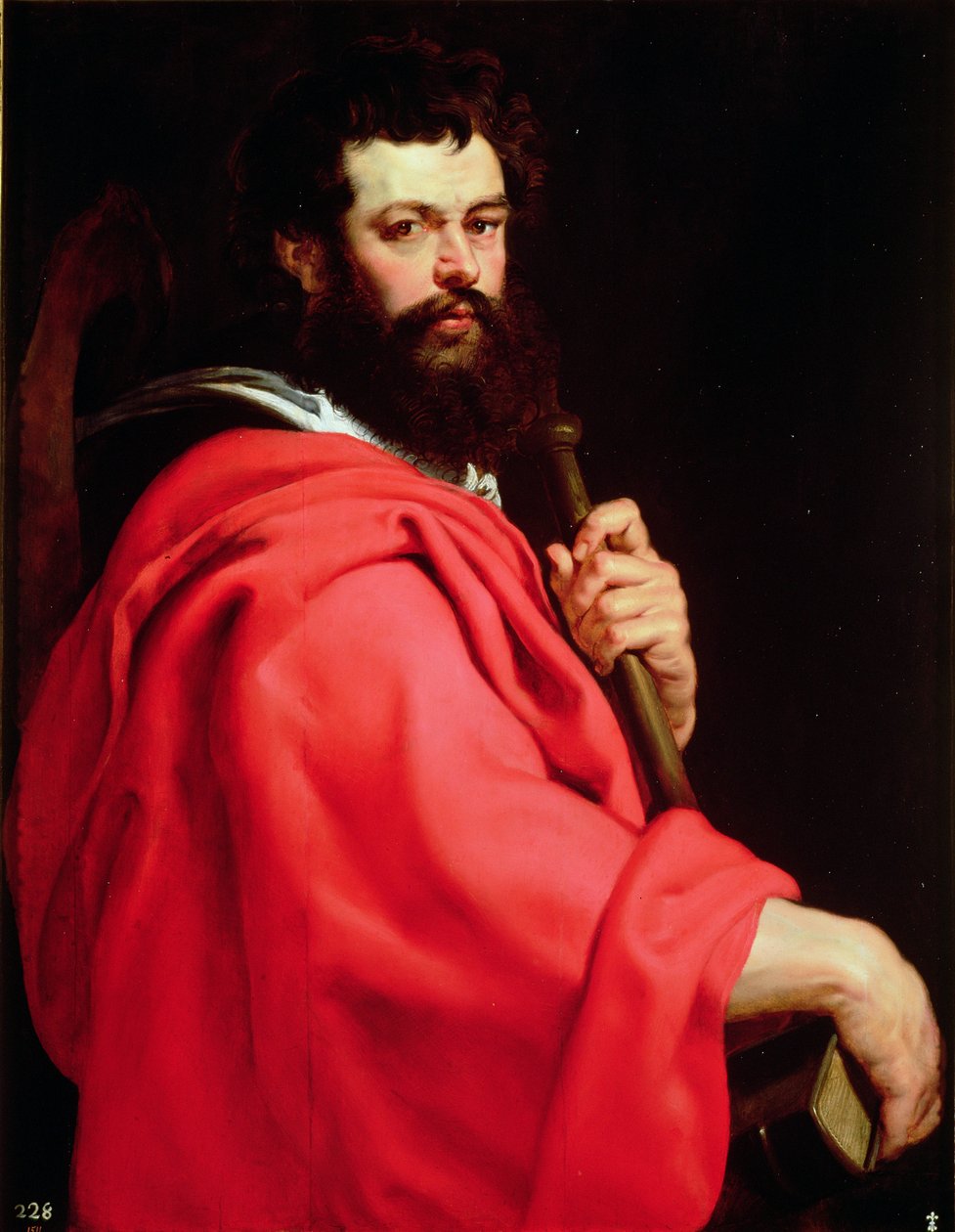 Svatý apoštol Jakub, kolem 1612-13 od Peter Paul Rubens