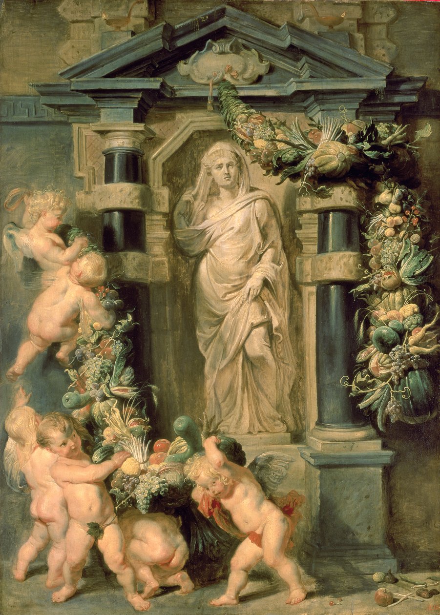 Socha Ceres, asi 1615 od Peter Paul Rubens