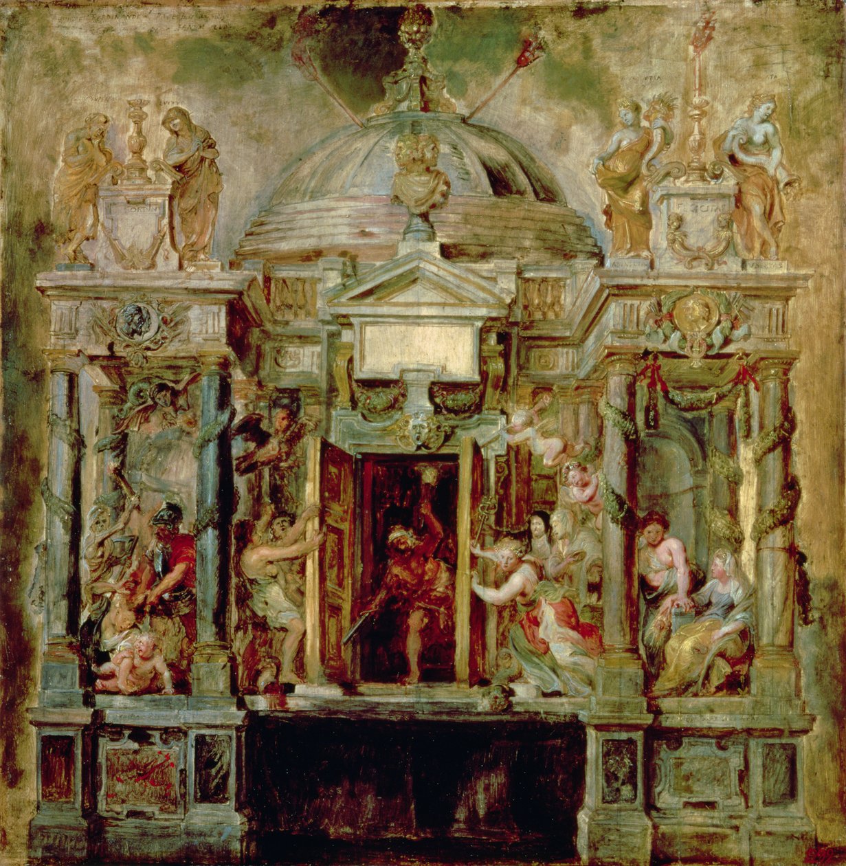 Janův chrám, 30. léta 17. století od Peter Paul Rubens