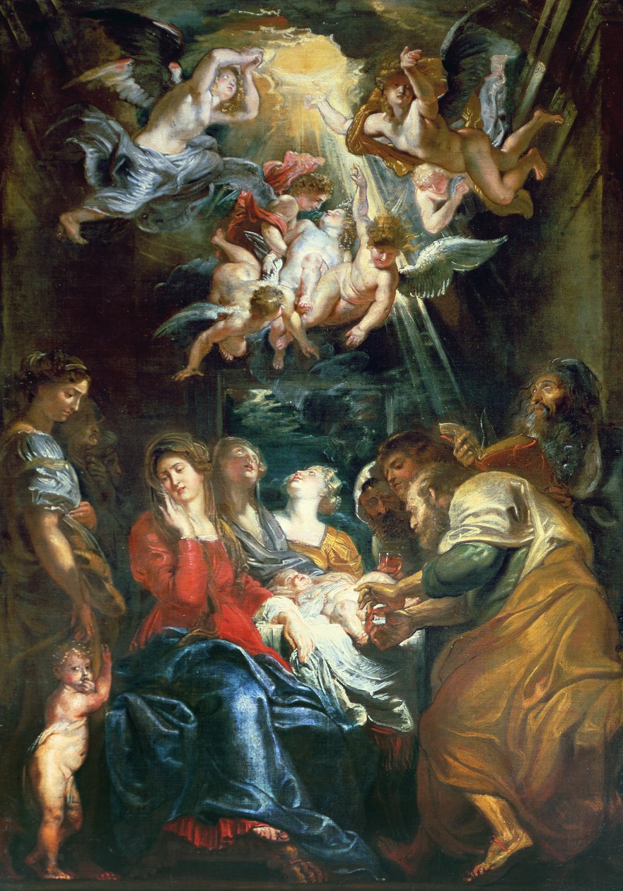 Obřízka, kolem roku 1605 od Peter Paul Rubens