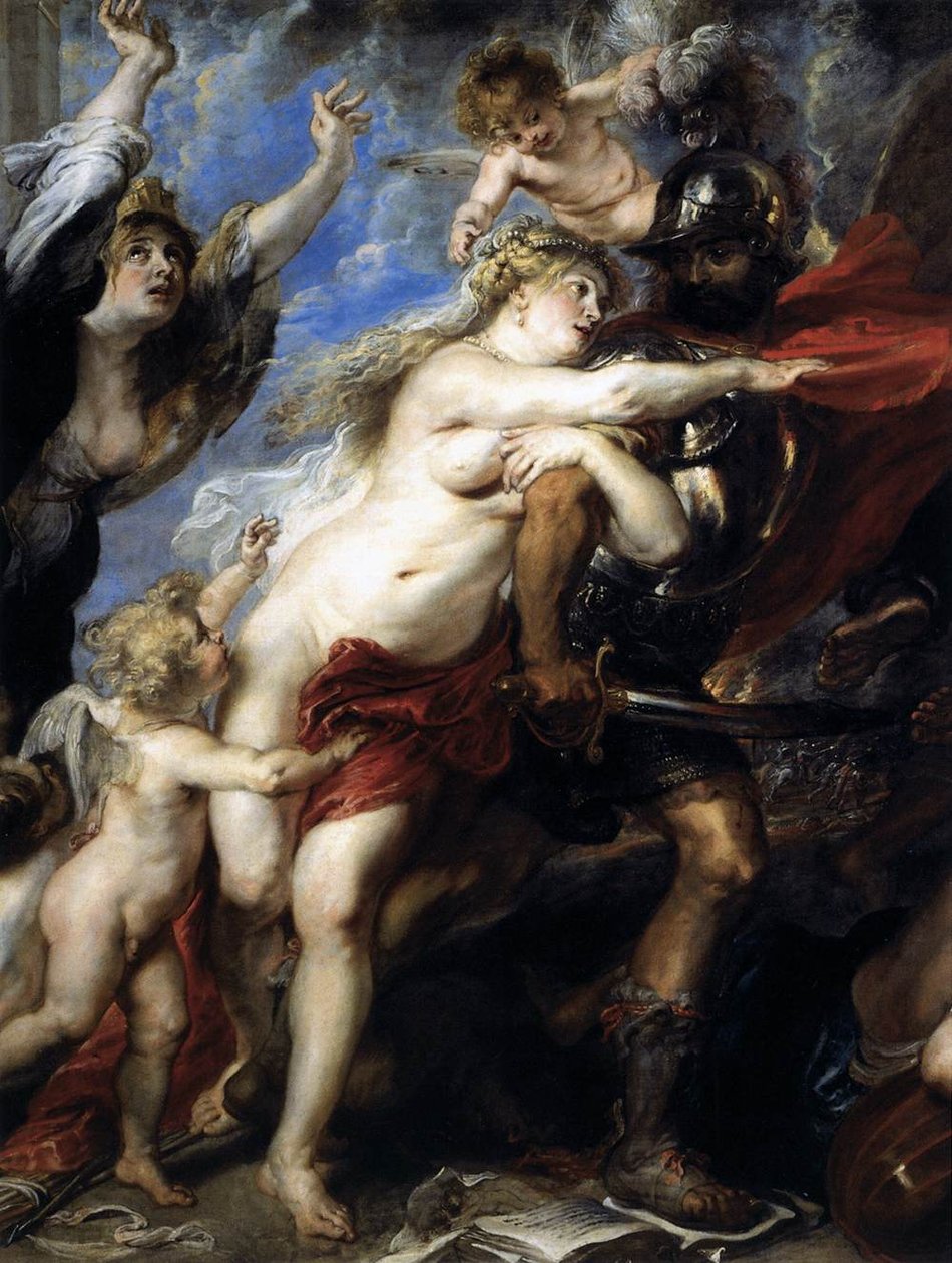 Důsledky války (detail) od Peter Paul Rubens