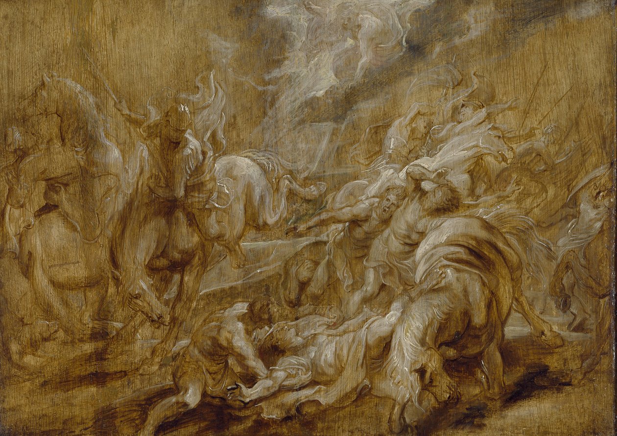 Obrácení svatého Pavla, c. 1616 - 1620 od Peter Paul Rubens