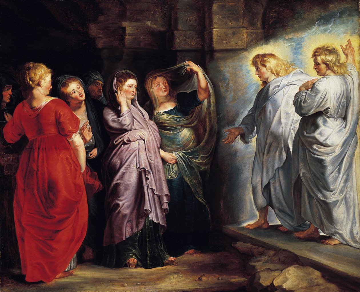 Svaté ženy u hrobu od Peter Paul Rubens