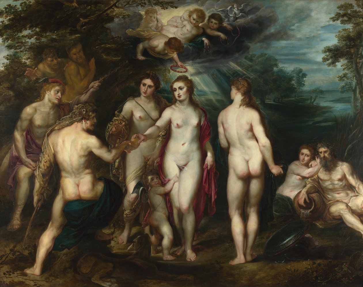 Rozsudek v Paříži od Peter Paul Rubens