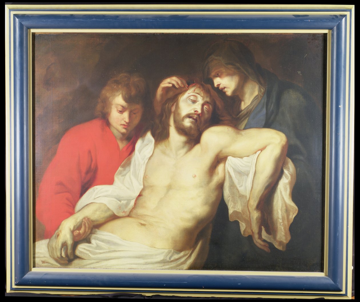 Oplakávání nad mrtvým Kristem s Pannou a svatým Janem od Peter Paul Rubens