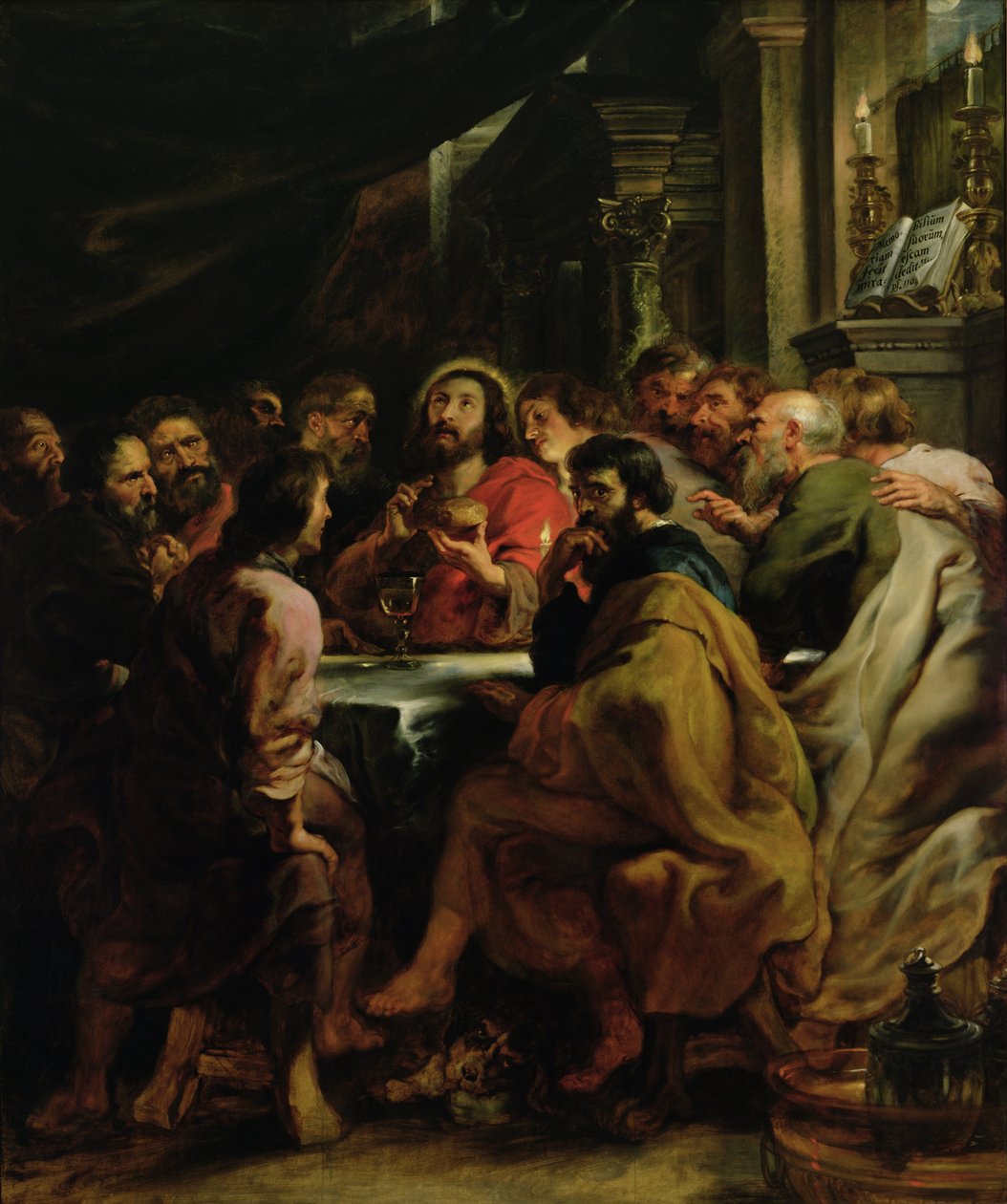Poslední večeře, 1630-32 od Peter Paul Rubens