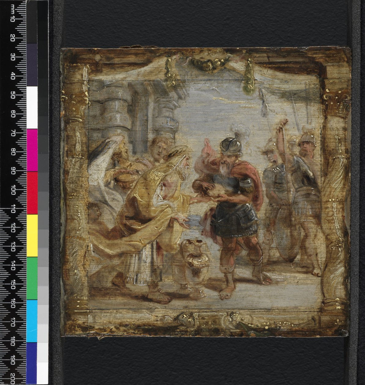 Setkání Abrahama a Melchisedeka, kolem 1625-26 od Peter Paul Rubens