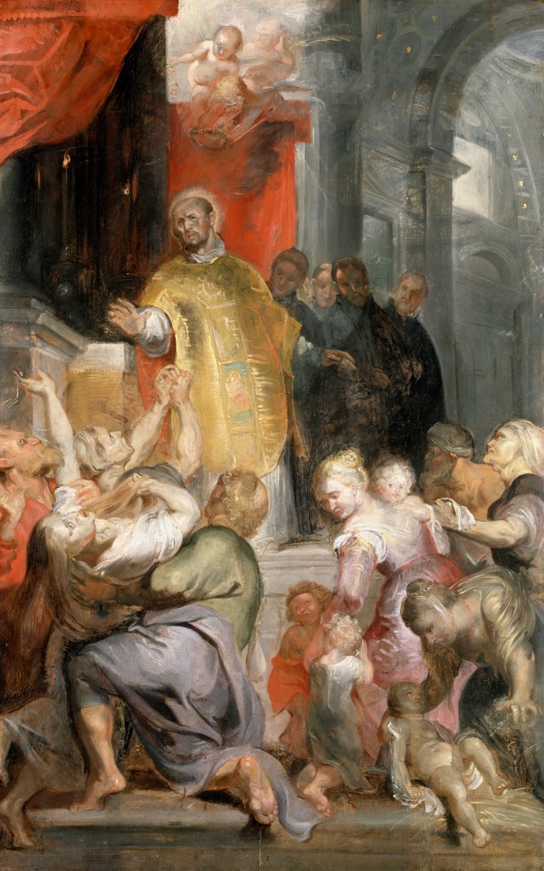 Zázraky svatého Ignáce z Loyoly od Peter Paul Rubens