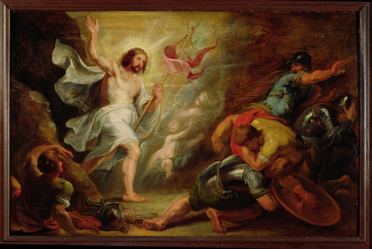 Vzkříšení Krista, kolem 1617-19 od Peter Paul Rubens