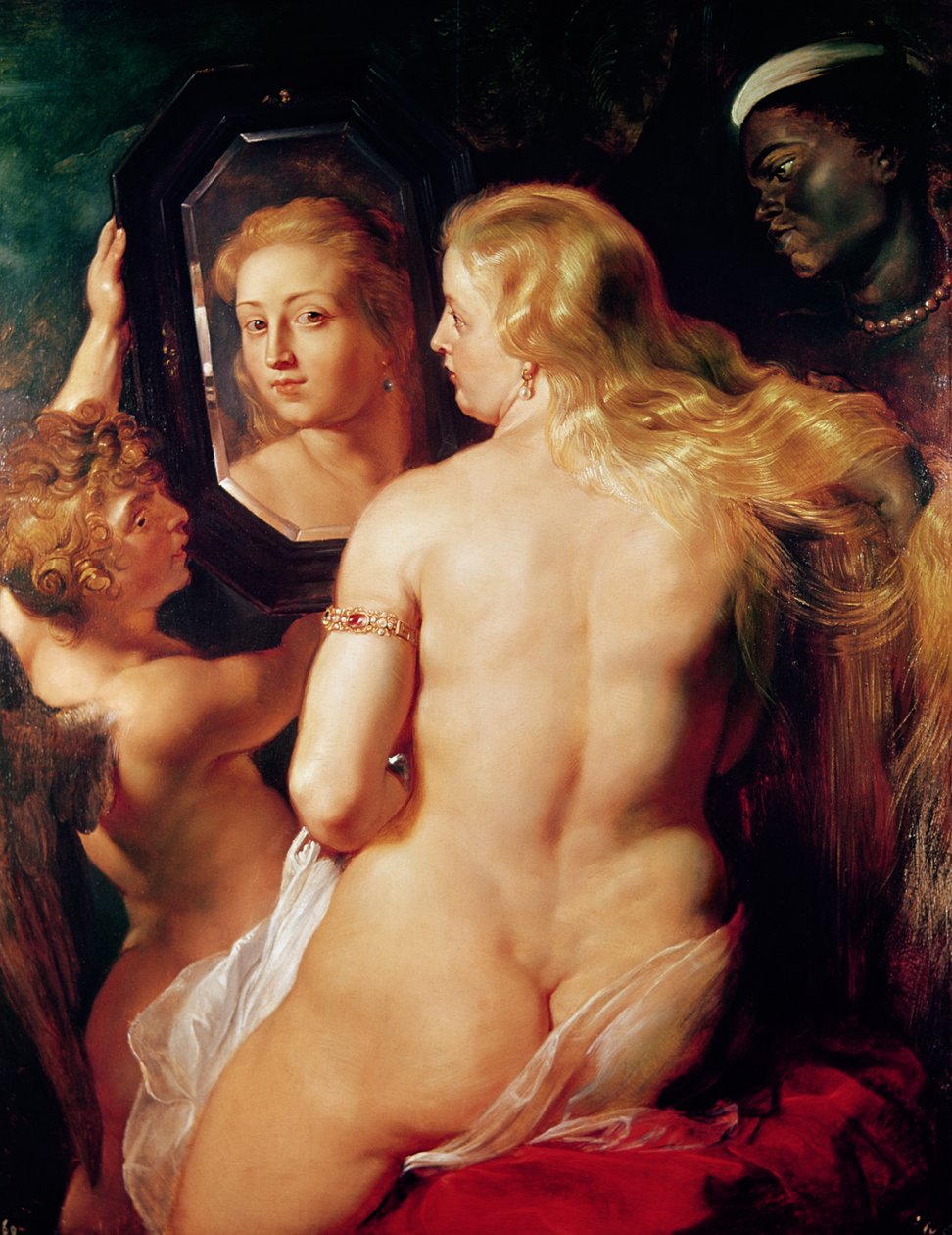Venušina toaleta, asi 1613 od Peter Paul Rubens
