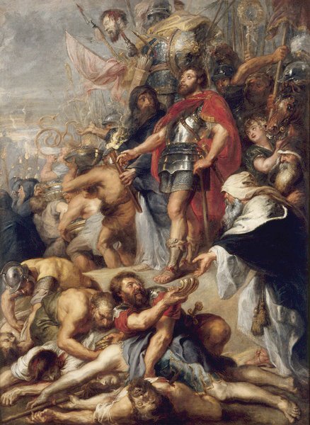 Triumf Jidáše Makabejského od Peter Paul Rubens