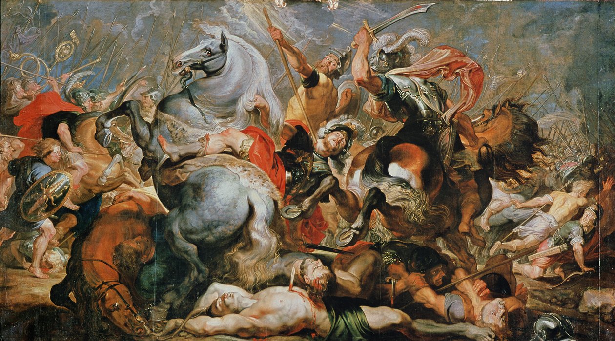 Vítězství a smrt Decia Mus od Peter Paul Rubens