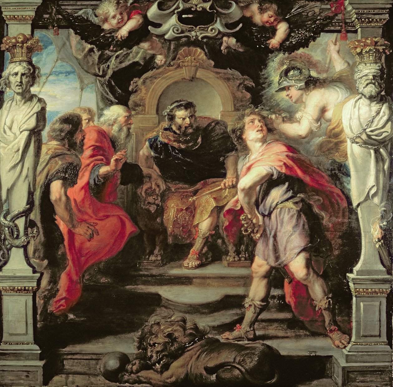 Achilleův hněv kolem roku 1633 od Peter Paul Rubens