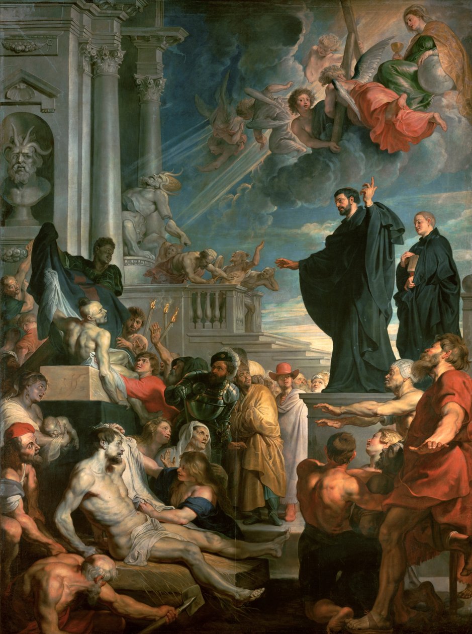 Zázraky svatého Františka Xaverského od Peter Paul Rubens