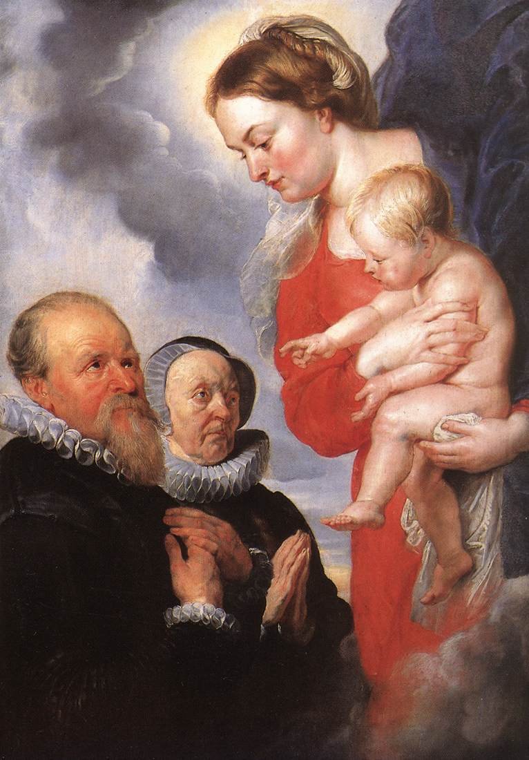 Panna s dítětem od Peter Paul Rubens