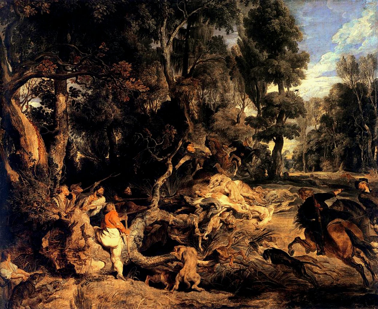 Lov divočáků od Peter Paul Rubens