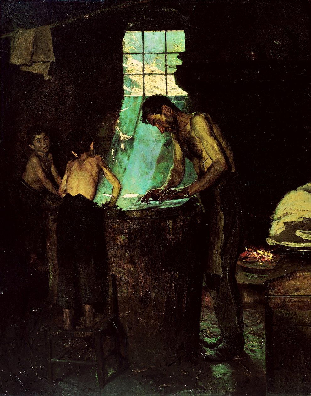Italští výrobci klobouků od Peder Severin Krøyer