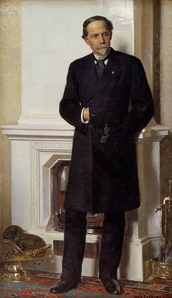 Portrét architekta Ferdinanda Meldahla od Peder Severin Krøyer
