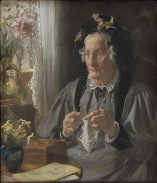 Portrét radního konference S.A. Pouzdro od Peder Severin Krøyer