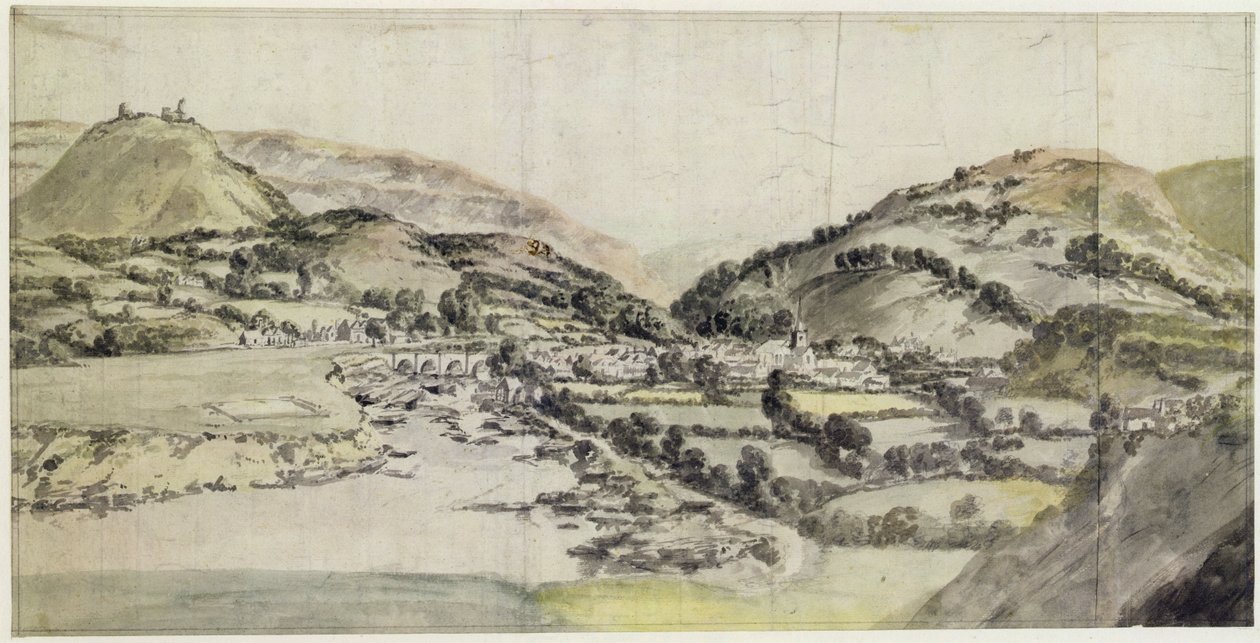 Údolí Llangollen od Peter Tillemans