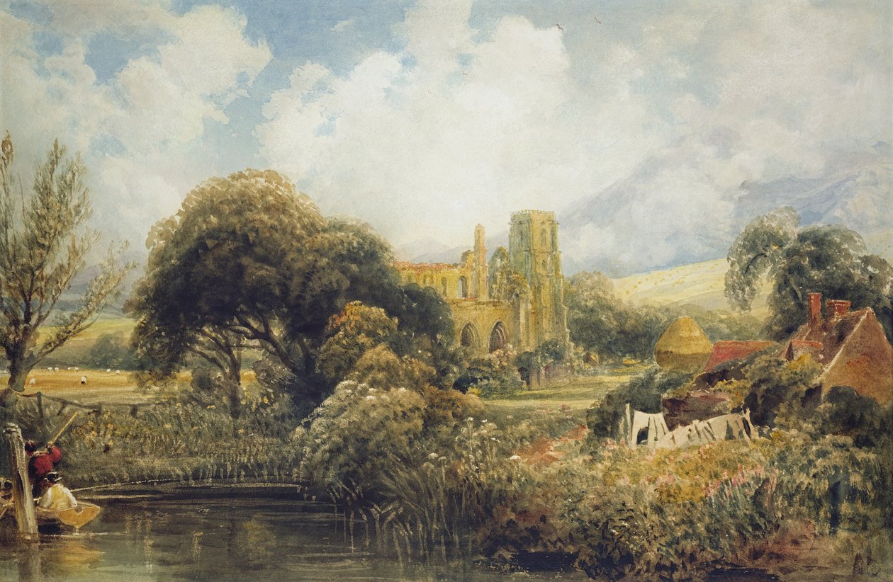 Llandaff, 1829 od Peter de Wint
