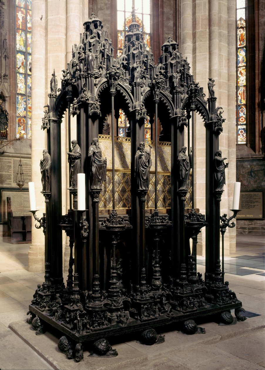 Pomník sv. Sebalda, 1508-19 (bronz) od Peter Vischer