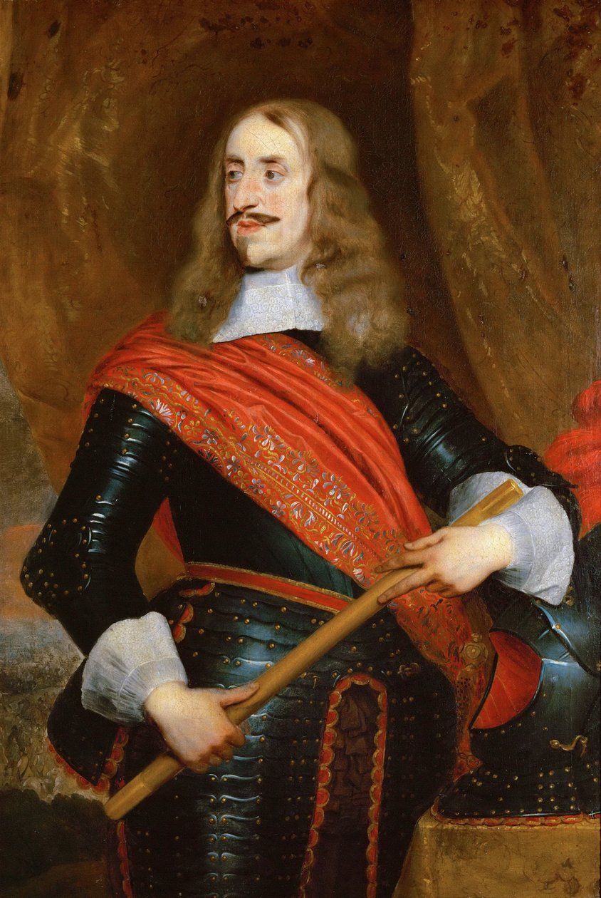 Leopold Guillaume de Habsbourg - arcivévoda Leopold Wilhelm Rakouský (1614-1662) - Peter Thys (1624-1677). Olej na plátně od Peter Thys