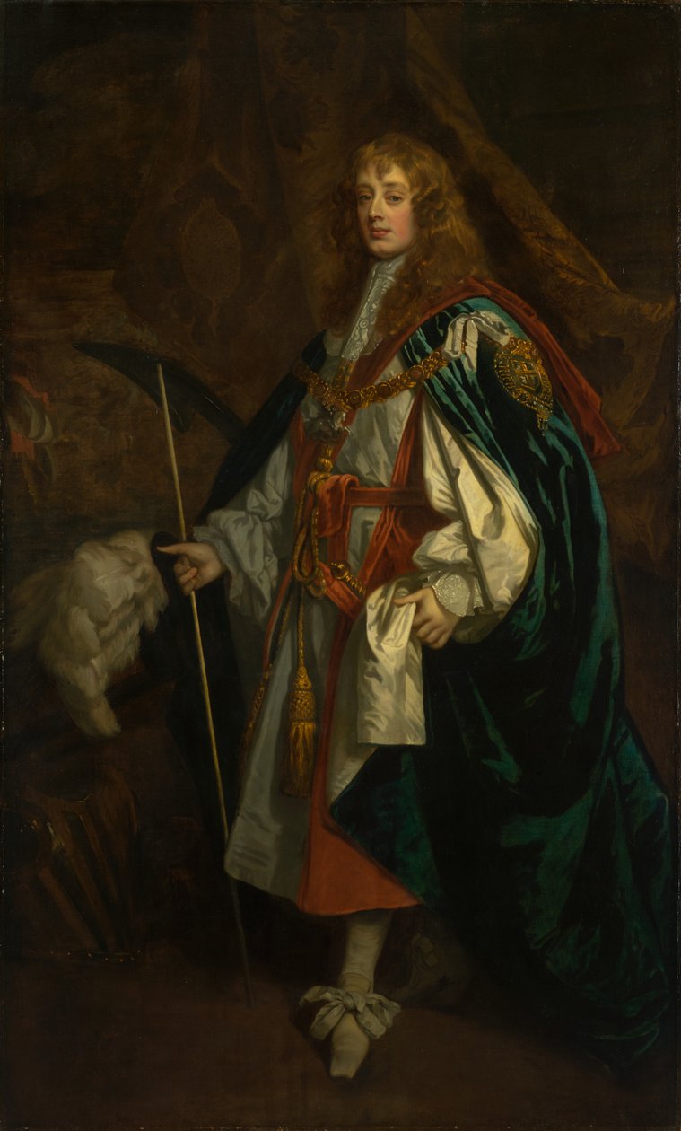 Charles Stuart, třetí vévoda z Richmondu a šestý vévoda z Lennoxu (1639-1672), cca 1661 (olej na plátně) od Peter (and studio) Lely