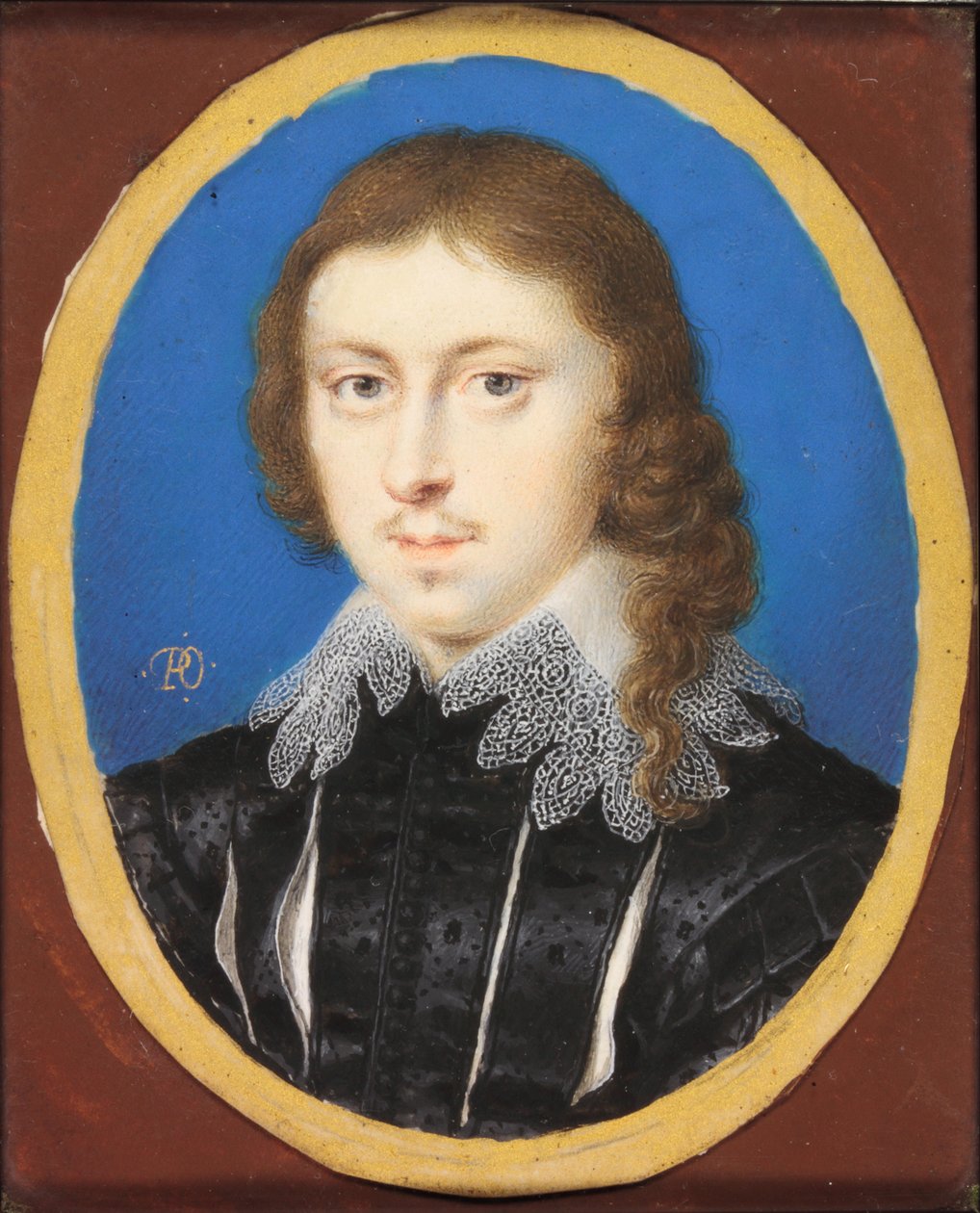 Edmund Waller (akvarel na pergamenu) od Peter Oliver
