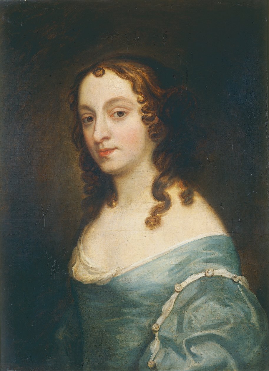 Elizabeth Claypole, rozená Cromwell, 2. dcera Olivera Cromwella, lorda ochránce, kolem 1650-58 (olej na plátně) od Peter (circle of) Lely