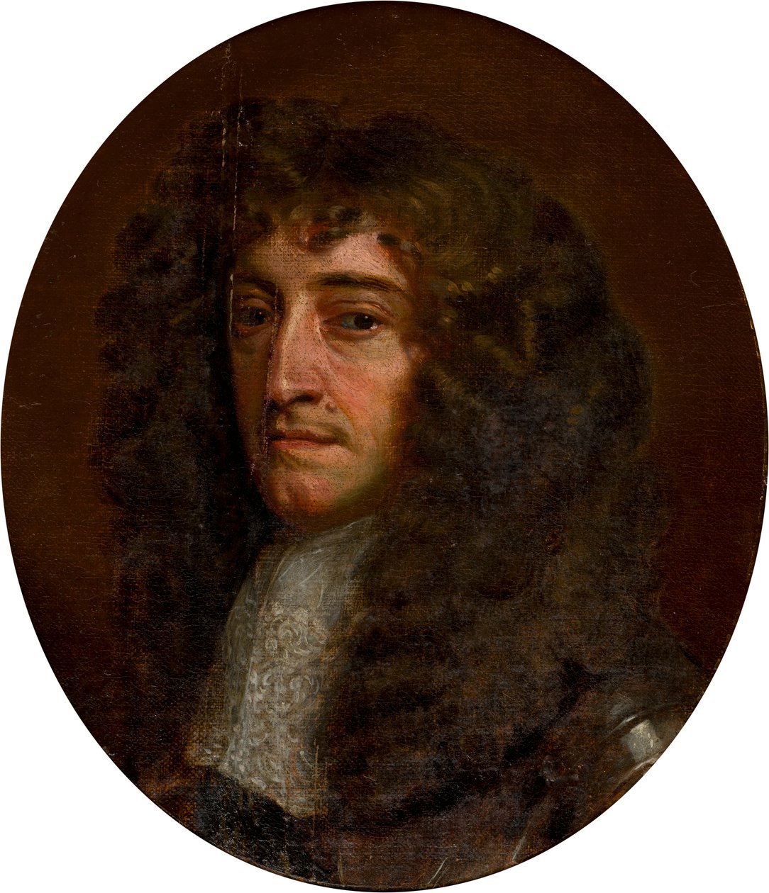 Portrét prince Ruperta Rýnského (1619-1682), kolem 1618-80 (olej na palubě) od Peter (follower of) Lely