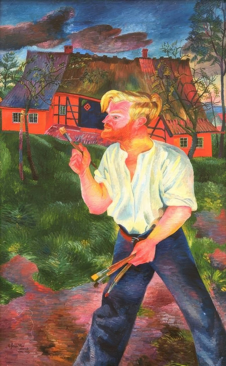 Malíř Peter August Böckstiegel – Arrode – malíř své vlasti od Peter August Böckstiegel
